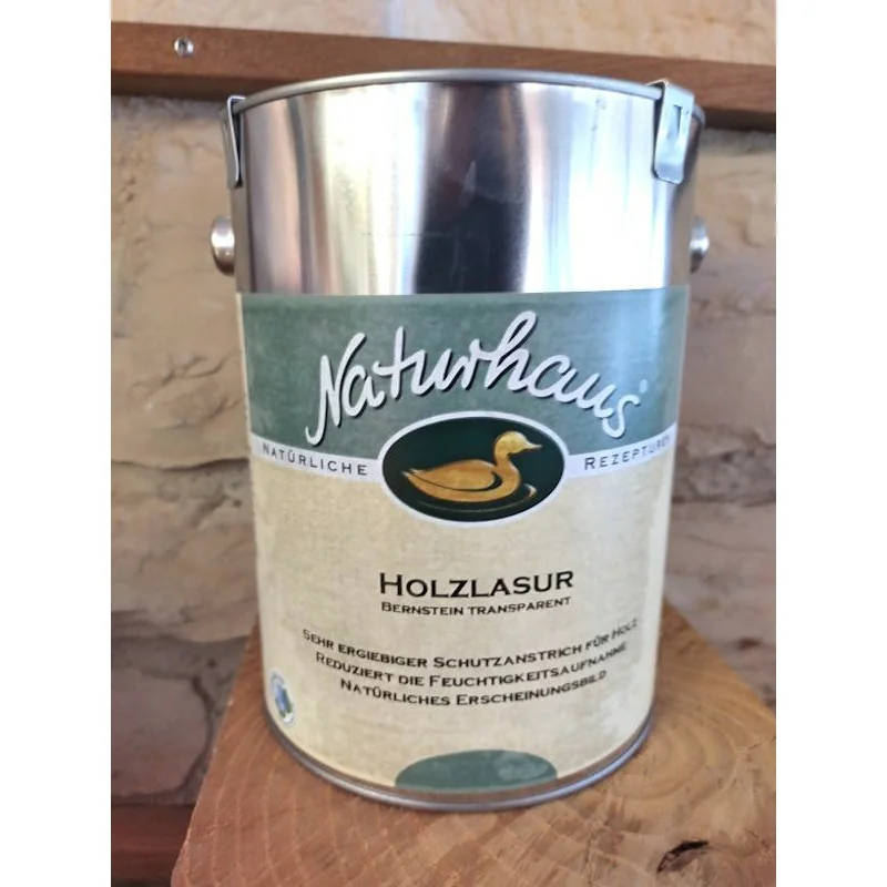 Naturhaus Holzlasur Bernstein transparent