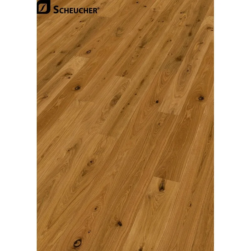Scheucher 3-Schicht Landhausdiele Eiche Country Akzent Naturgeölt