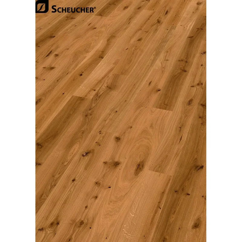 Scheucher Landhausdiele 3-Schicht Eiche 4V Country gebürstet Natural Ultra matt geölt