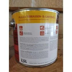 Adler Pullex Terrassen- und Gartenöl Teak 2,5 Liter