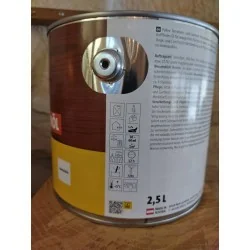 Adler Pullex Terrassen- und Gartenöl Bangkirai 2,5 Liter