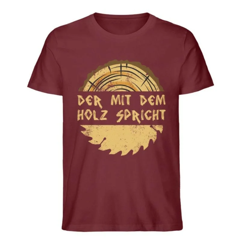 Waldkumpel Unisex T-Shirt - Der mit dem Holz spricht