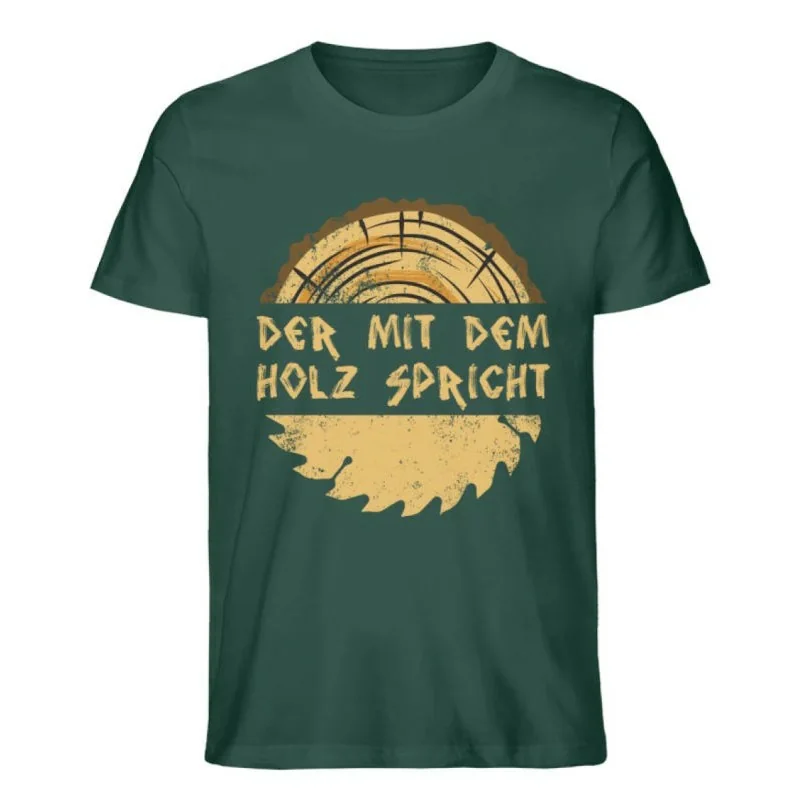 Waldkumpel Unisex T-Shirt - Der mit dem Holz spricht