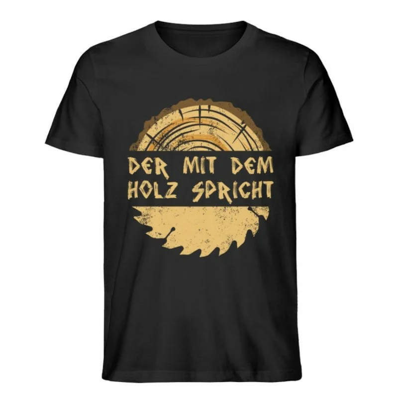 Waldkumpel Unisex T-Shirt - Der mit dem Holz spricht
