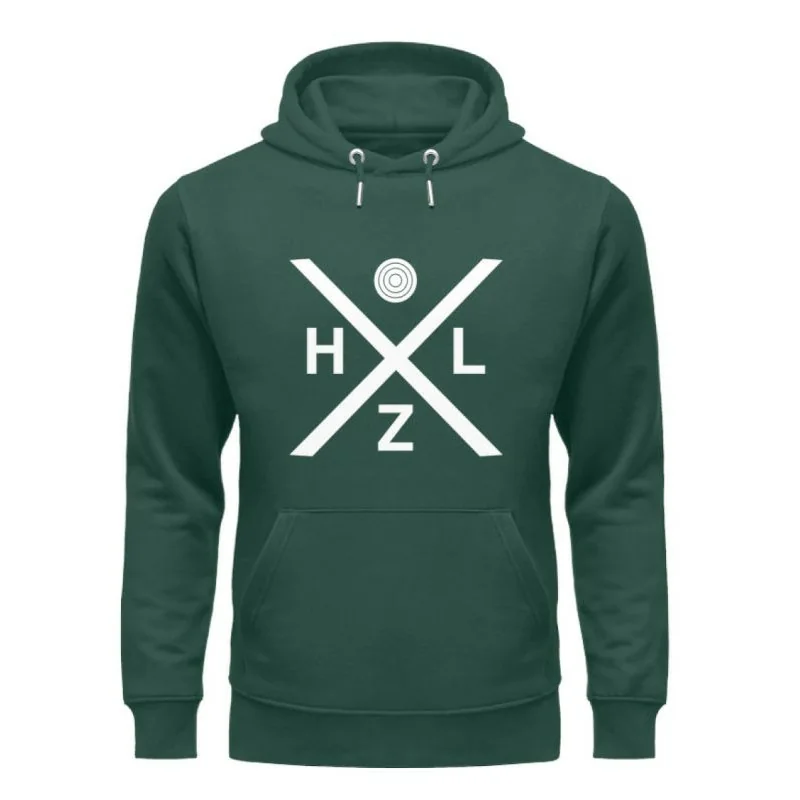 Waldkumpel Unisex Premium Bio Hoodie - HOLZ