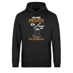 Waldkumpel Ene Mene Fichte - Unisex Bio Hoodie