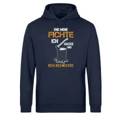 Waldkumpel Ene Mene Fichte - Unisex Bio Hoodie