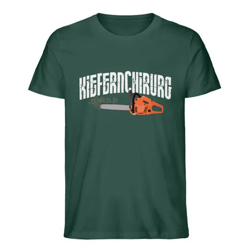 Waldkumpel Der Kiefernchirurg - Unisex Premium Bio Shirt