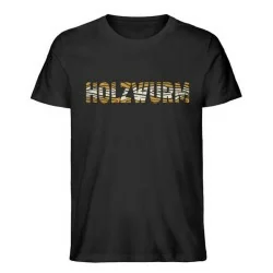 Waldkumpel Unisex Premium Bio T-Shirt Holzwurm
