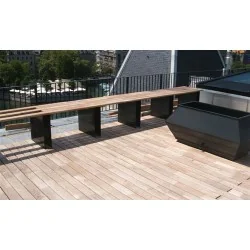 Robinie Terrassendiele TSK 23x118x5000 bombiert